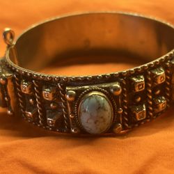 ALP Italy Cable Hinges Bangle 7.25 Bracelet