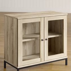 Wood And Glass Cabinet