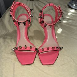 Pink Alexander McQueen Heels 