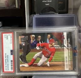 2018 Topps Now Shohei Ohtani PSA 9 Rookie RC
