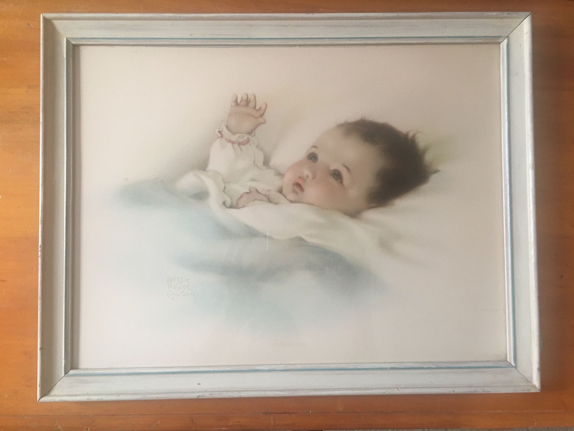 Vintage rare Betsy Pease Gutmann framed print