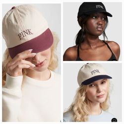 New Victoria Secret Pink Baseball Hats $15 Each 