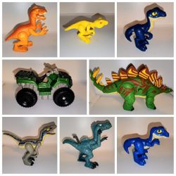 Imaginext Jurassic World figures dinosaurs.... **$3 each .... $15 for all"