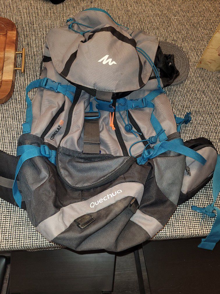 55L Hiking Bag With Weist Support