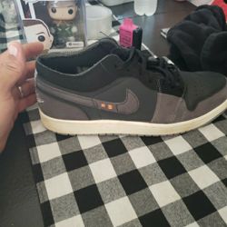 Jordan 1 Low Se Craft Gs Inside Out Black