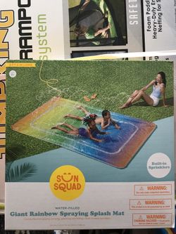 Brand New Never Opened Rainbow Spraying Splash May