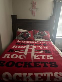 Queen bed frame