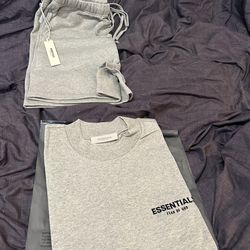 Essentials shirt and shorts set