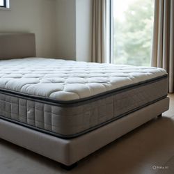 BRAND NEW MATTRESS WITH BOX SPRING ALL SIZE AVAILABLE+FREE HOME DELIVERY+CASH ON DELIVERY🚚