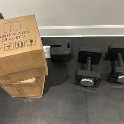 Eisenlink 80lbs Adjustable Dumbbells With Extras