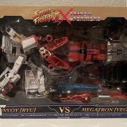 2022 Street Fighter I| x Transformers - Optimus Prime (RYU) vs Megatron (BISON)