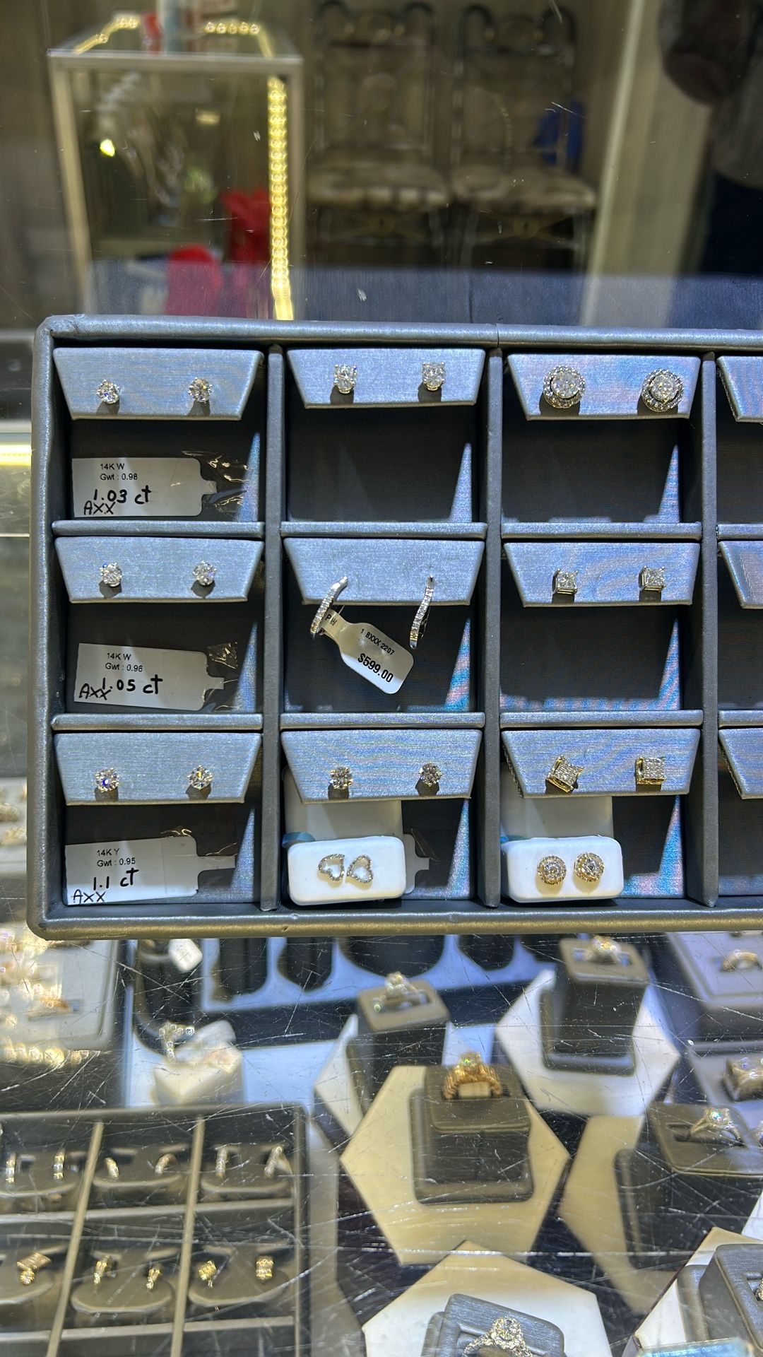 DIAMOND STUDS IN 10kt And 14kt