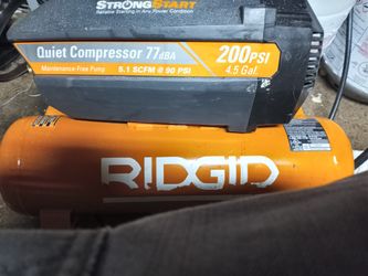 Tools Ridgid 200 PSI Air Compressor Quite Serious