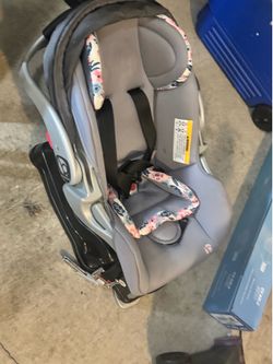 Car seat with base