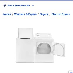 Washer And Dryer Side By Side (Amana)