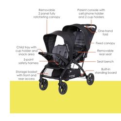Double Stroller Stand Or Sit