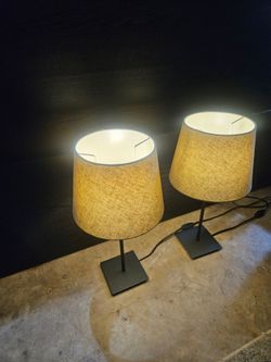 2- Table Lamp, Good Conditions 👍