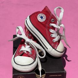 Converse High top Red Toddler’s Size 3 