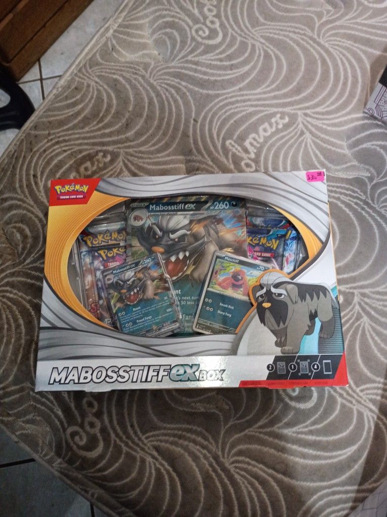 Pokemon Mabosstiff Ex Box
