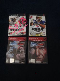 Play station 2 video games 7ea