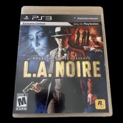 PS3 LA Noire CIB 