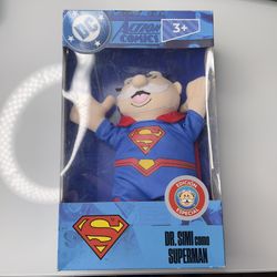 Dr Simi Superman Plush Mexican Import Farmacias Similares DC