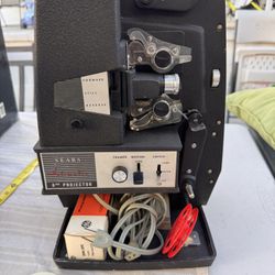 Vintage Sears 8mm Movie Projector working Well. Model (contact info removed)0