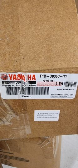 Yamaha Boat Bilge Pump