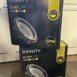 2 15’s Brand New In Box