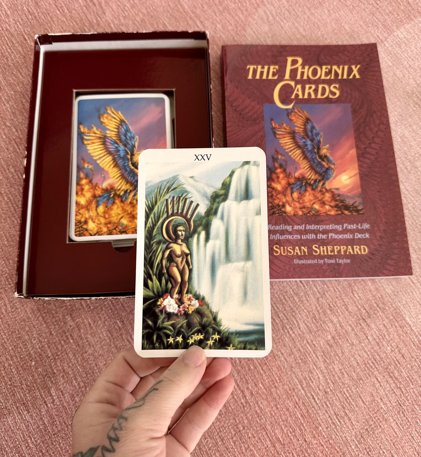 Vintage Tarot Card Set - The Phoenix Cards 