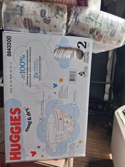 Huggies size 2 diapers