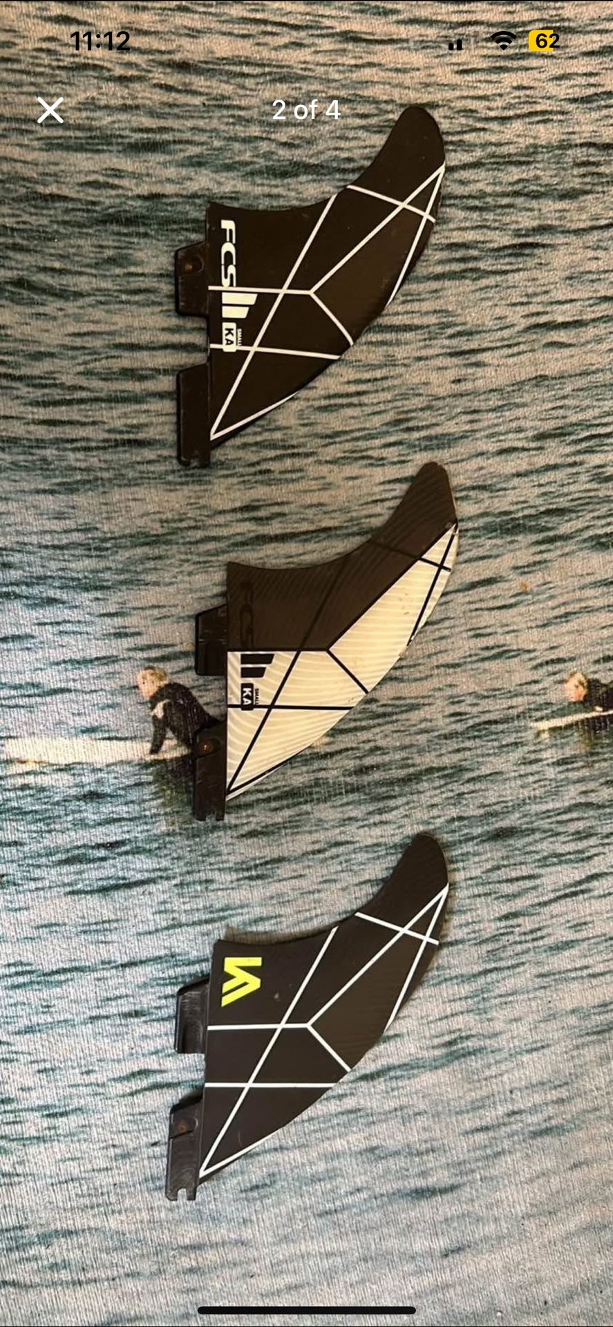 Surfboard Fins (Kolohe Andino)