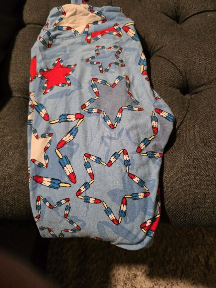 Lularoe Bomb Pops Leggings OS