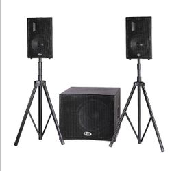 Jbl 2000 watts  dj system