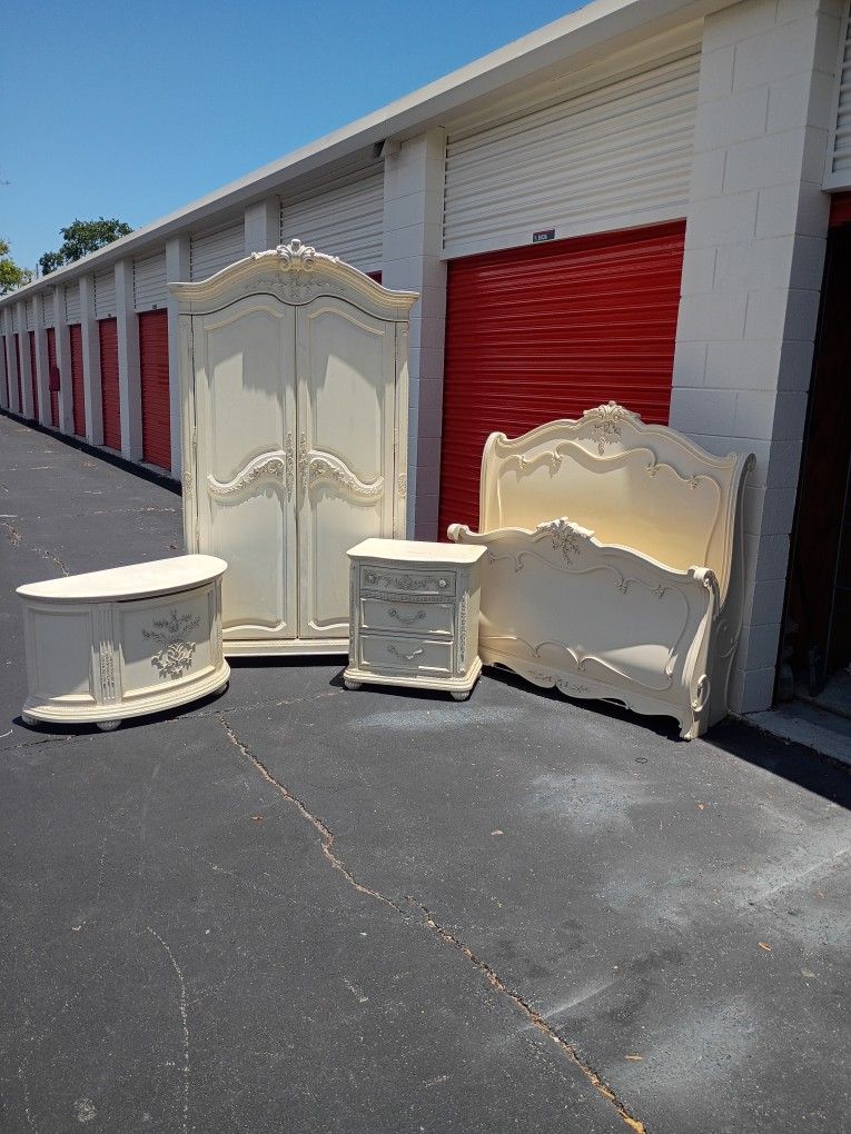 Beautiful French Bedroom Set Delivery Available