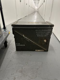 Military Grade ammunition box