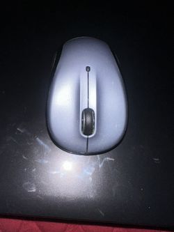 Logitech M325 Wireless Optical Mouse Silver Black Scroll Wheel On/Off Switch