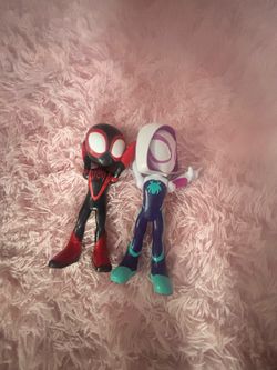 Spidey’s friends toys