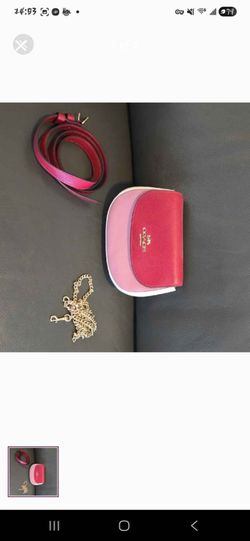 Coach purse/belt bag