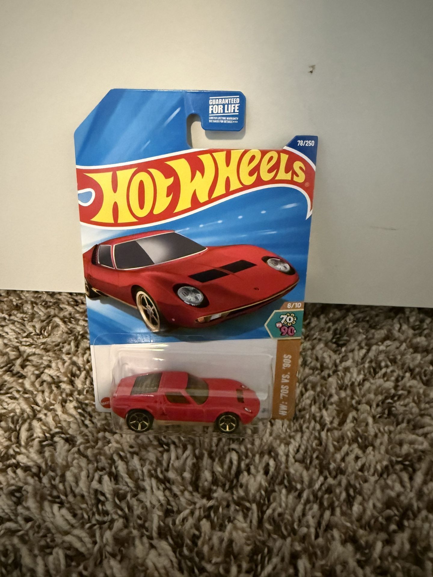 71 Lamborghini Mura SV Hotwheel