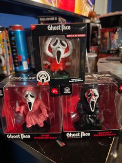 Ghost Face Bobblehead & Dash Dancer Set of 3