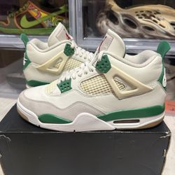Jordan 4 Retro SB Pine Green