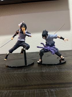Itachi and Sasuke figures