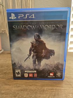 Shadow Of Mordor Ps4