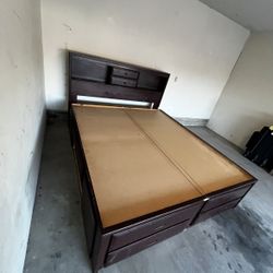 Cal King Solid Bed Frame