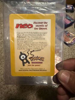 Sealed pokemon promos ( read description )