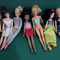 Barbie/Disney dress up doll set #1