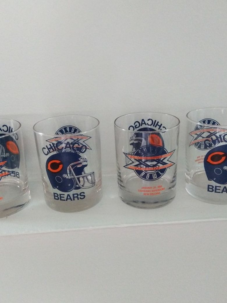 Chicago Bears Glassware