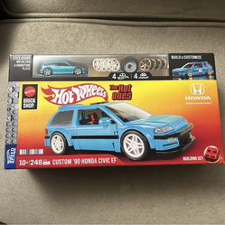 Hot Wheels Mattel Brick Shop Speed Series Custom '90 Honda Civic EF The Hot Ones