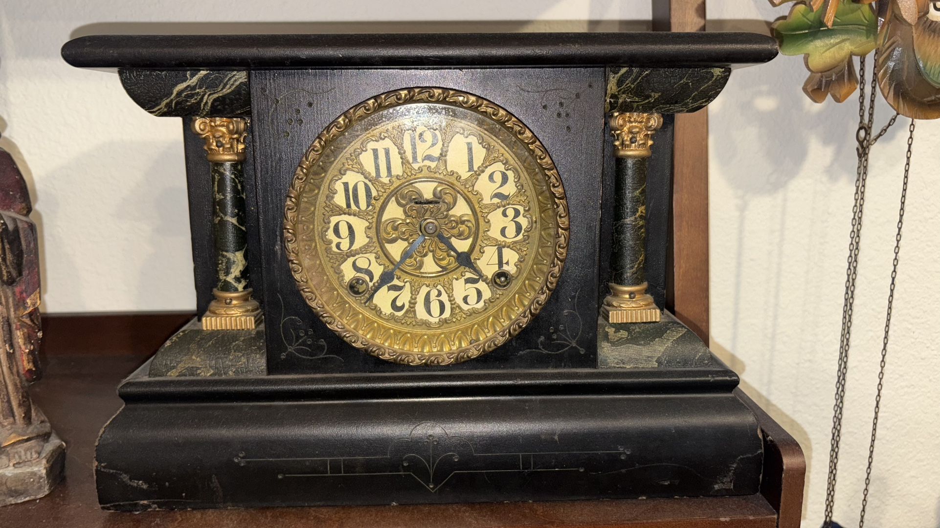 Antique Mantle Clock